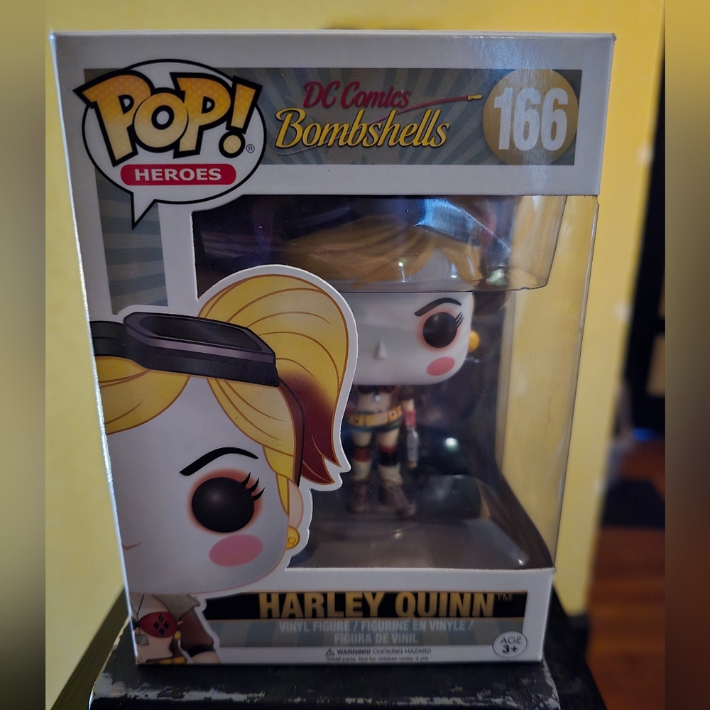 Funko Pop Dc Bombshells Harley Quinn #166